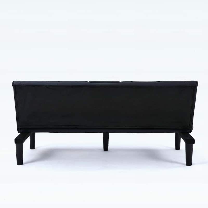 Sofa Bed with Foldable Design and Cup Holder,Ideal for Versatile Living Spaces