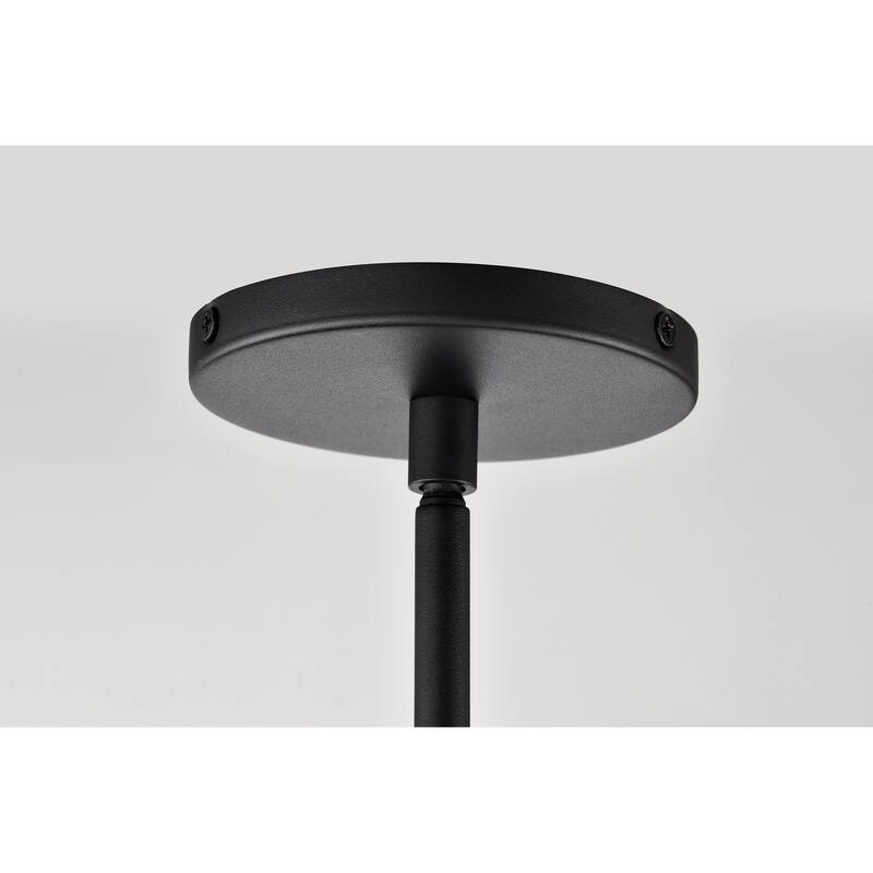 Longford 20 Inch LED Pendant Textured Black Acrylic Lens - Textured Black