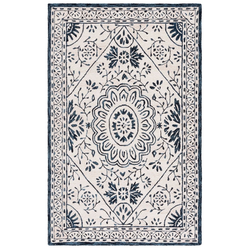 SAFAVIEH Handmade Metro Persefoni French Country Wool Rug