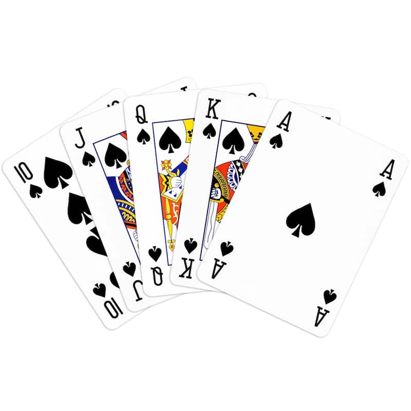 GSE Jumbo Playing Cards, Giant Playing Card Deck, Oversize Large Huge Playing Cards for All Ages