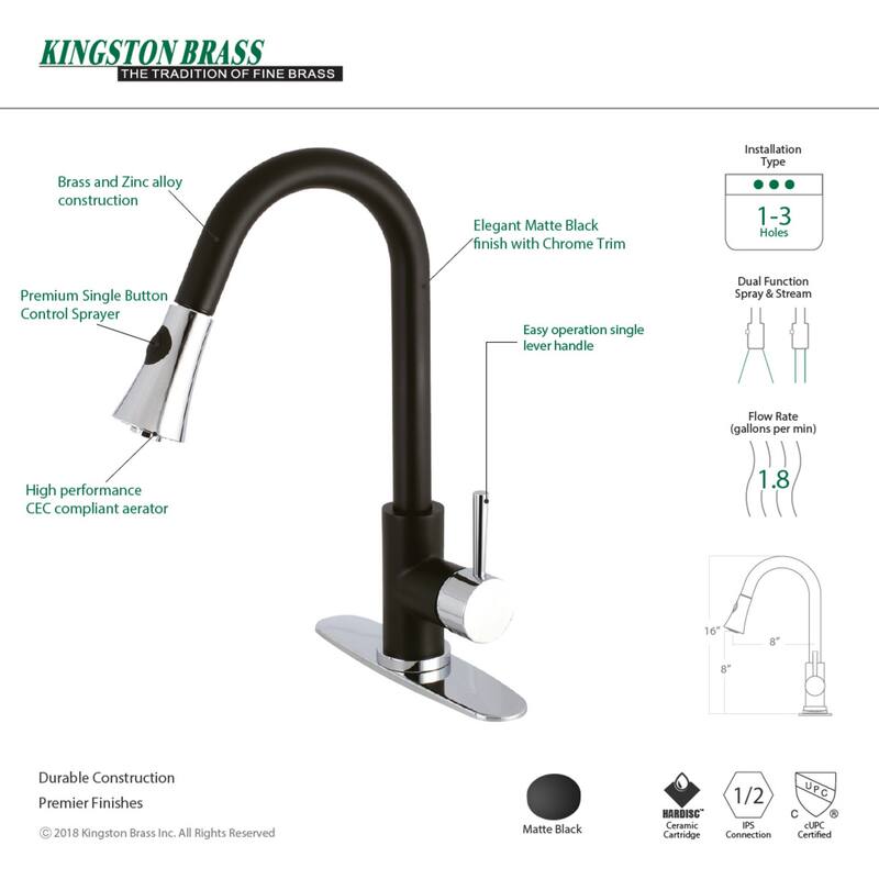 Concord 1-Handle Pull-Down Kitchen Faucet
