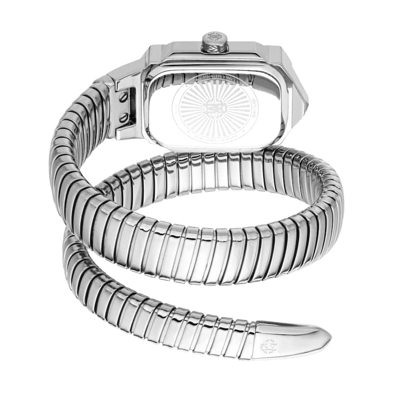 Roberto Cavalli Women's RC5L115M0015 Quartz Watch - Silver-Tone