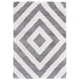 preview thumbnail 15 of 15, SAFAVIEH Portofino Shag Emelina Modern 2-inch Thick Rug 5'1" x 7'6" - Ivory/Grey - Rectangle
