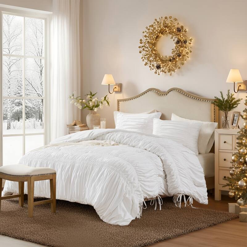 510 Design Mia Comforter Set - Twin/Twin XL - White