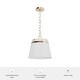 preview thumbnail 5 of 6, Hunter Ada Lee Alturas Gold 1 Light Pendant
