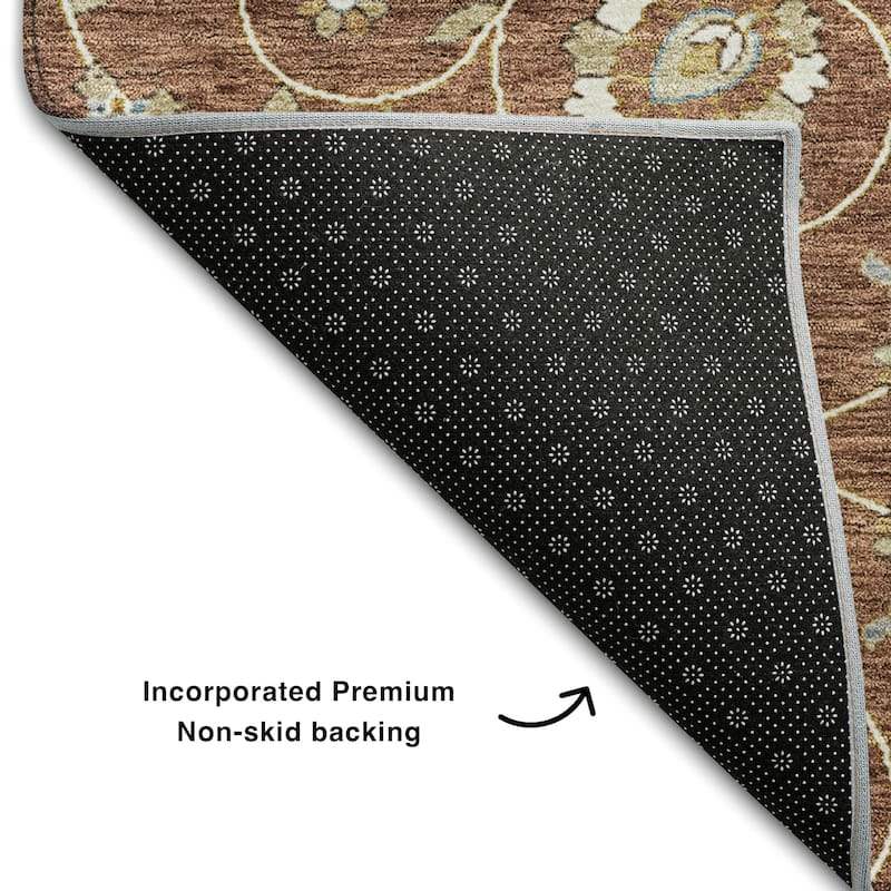 Premium Washable Super Soft Traditional Persian Mayfield Rug
