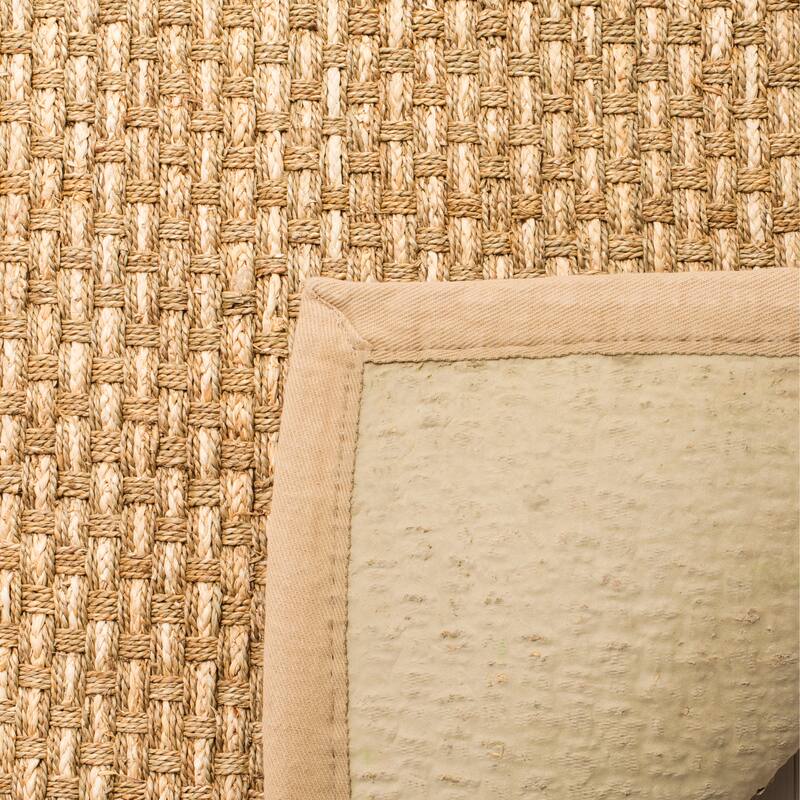 SAFAVIEH Stas Beige Seagrass Area Rug