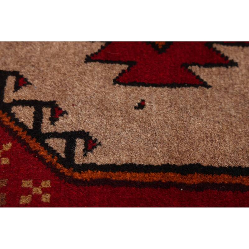 ECARPETGALLERY Hand-knotted Teimani Tan Wool Rug - 3'3 x 5'10