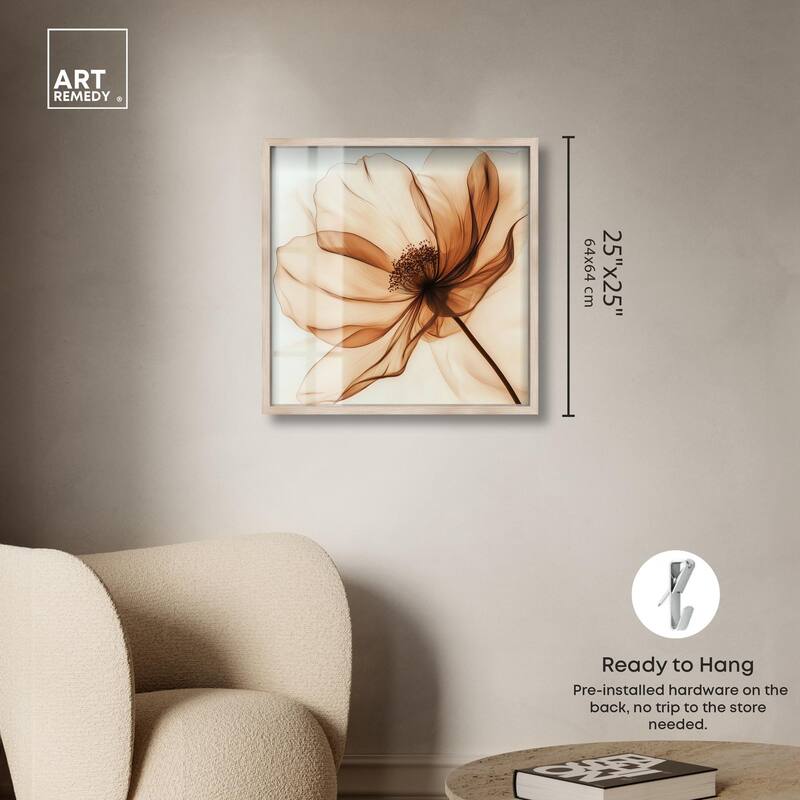 Fragile Elegance II Shadowbox by Art Remedy