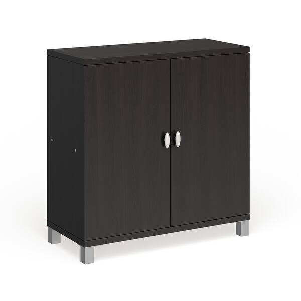 Porch & Den Sunrise Dark Brown Wood Storage Sideboard Bed