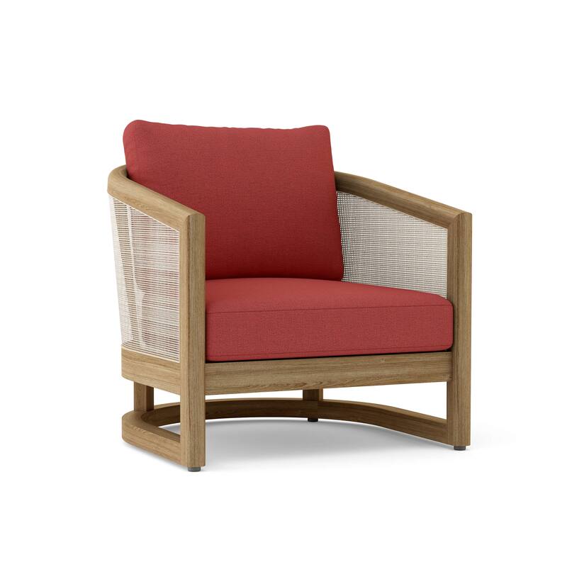 Catania Deep Seating Armchair - Cast Pomegranate