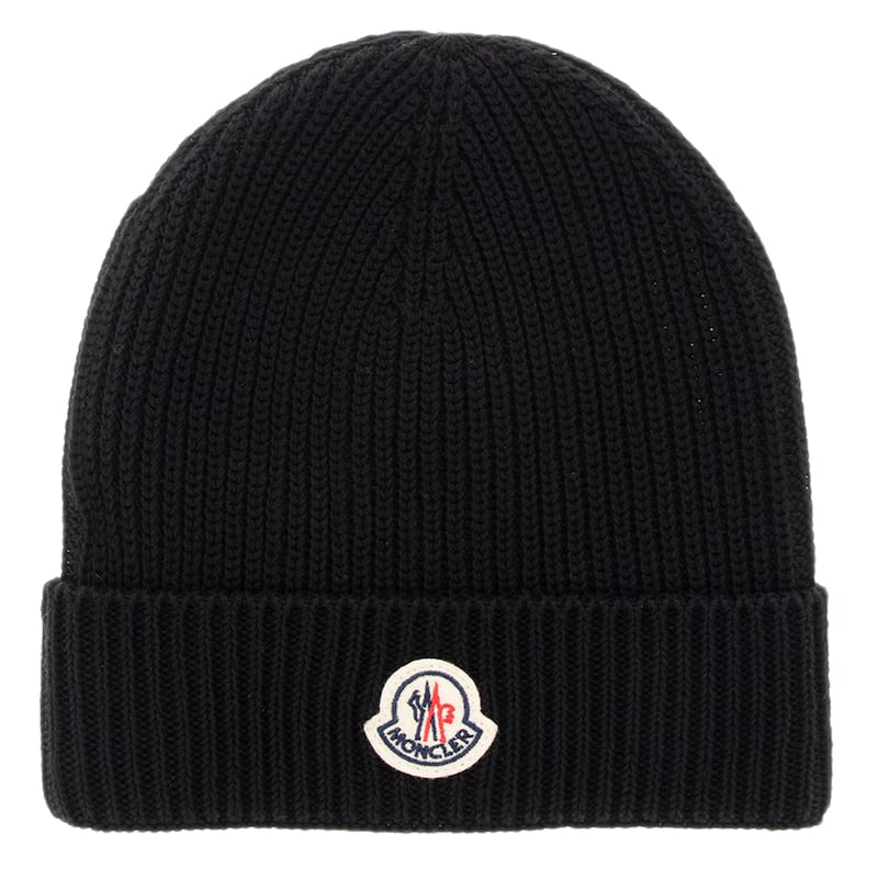 Moncler Logo Cotton Beanie