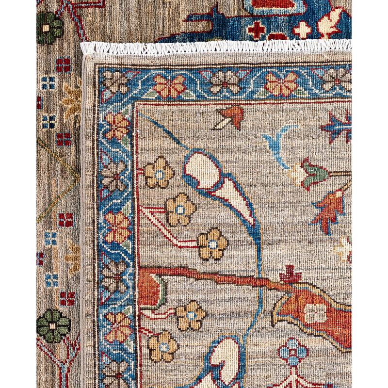 Serapi One-of-a-Kind Hand-Knotted Area Rug - Brown - 9' 3" x 11' 11"