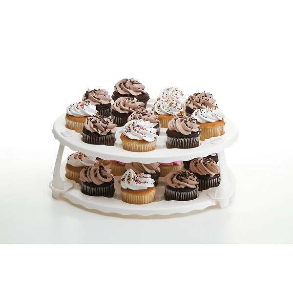 Tabletop Bewana Cake Carrier Holder Portable Cupcake Container With Locking Lid