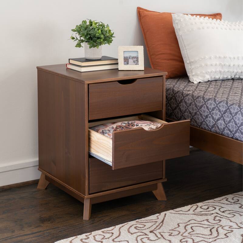 Purcell 4-Piece Bedroom Set with 6-Drawer Dresser and 2 Nightstands