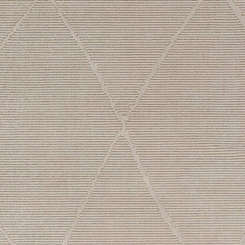 Livabliss Alder Machine Washable Subtle Trellis Area Rug.