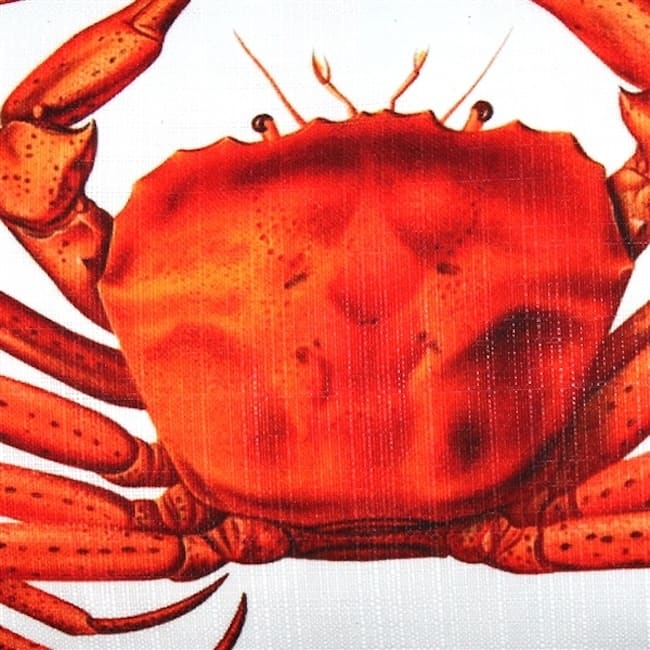 Crab 12x19 Throw Pillow with Polyfill Insert