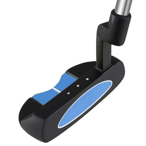 slide 2 of 22, Ultimate 30 Inch Junior Mallet Putter for Kids with Stainless Steel - See Details Blue