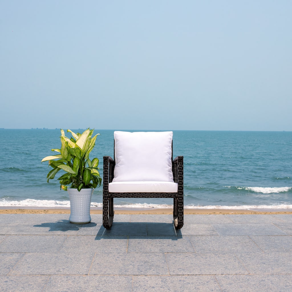 SAFAVIEH Outdoor Concepta Rocking Chair - 26W x 32D x 31H