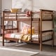 preview thumbnail 20 of 26, Walker Edison Como Solid Wood Mission Twin Convertible Bunk Bed