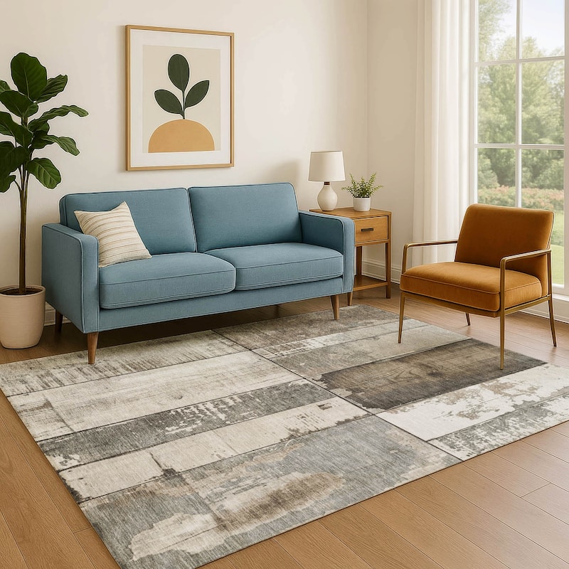 Premium Washable Super Soft Contemporary Styles Mayfield Rug