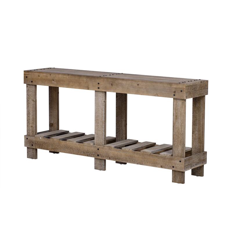 Console Table with open buttom shelf