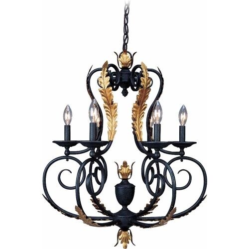 Volume Lighting V3026 Ibeza 6 Light 1 Tier Chandelier