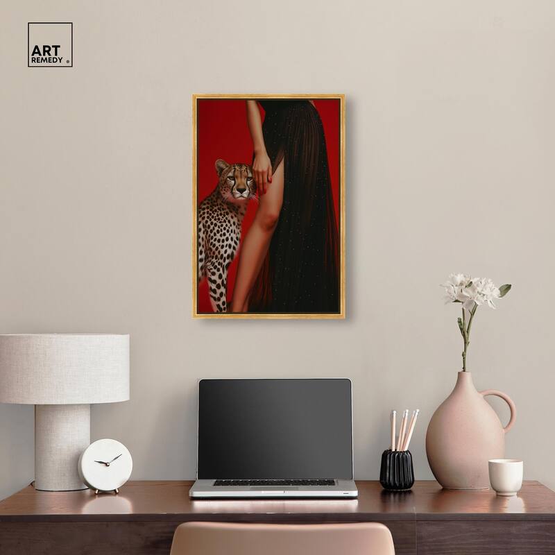 Wild at Heart Canvas by Art Remedy