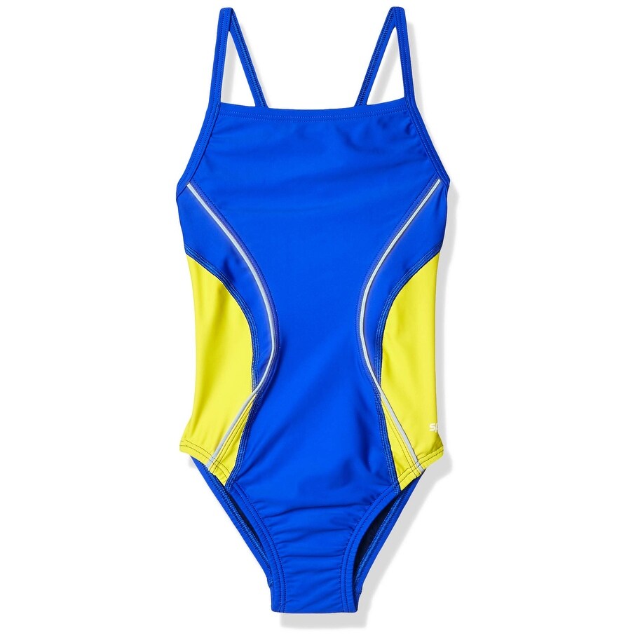 blue speedo swimsuit