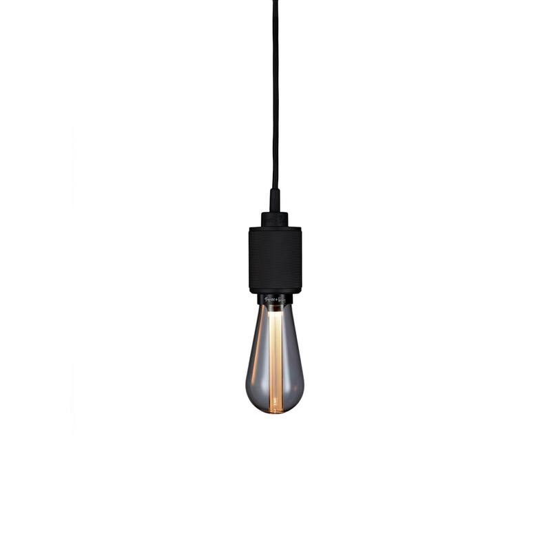 Buster + Punch NHM-02648 Heavy Metal 2" Wide Mini Pendant with Cross - Black