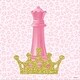 preview thumbnail 2 of 0, Kyra Brown 'Queen Crown' Canvas Art