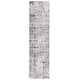 preview thumbnail 74 of 72, SAFAVIEH Meadow Bertrande Modern Abstract Rug 2' x 8' Runner - Light Grey/Dark Grey - Runner