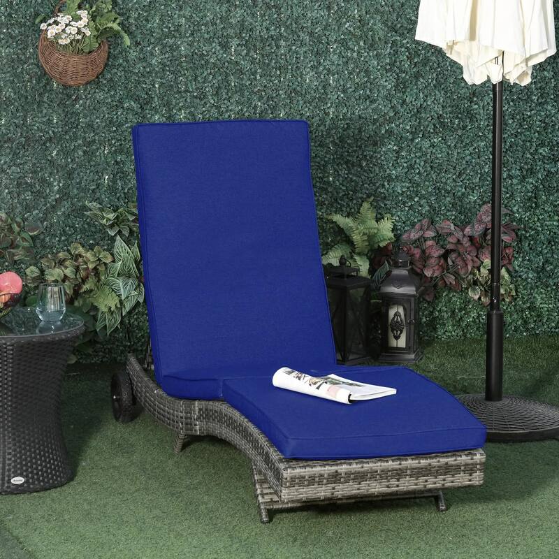 Foldable Chaise Lounge, 5-Level Adjustable Backrest, Breathable Mesh