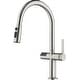 preview thumbnail 1 of 39, Lefton Touchless Pull-Out Kitchen Faucet, Hands Free Motion Sensor Activated, Battery-Free Temperature Display, KF2206