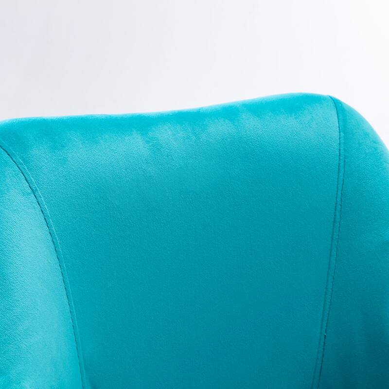 Corvus Braff Velvet Upholstered Adjustable Ergonomic Office Chair