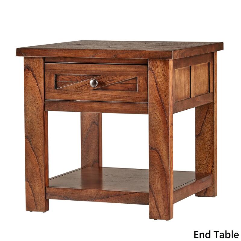 Sheldon Barn Door Coffee Table or Table Set by iNSPIRE Q Classic