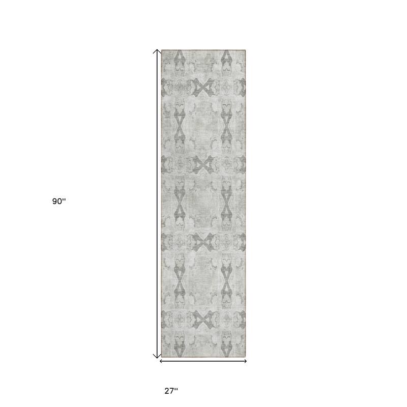 Lana Garden-Inspired Weather Resistant Timeless Fusion Outdoor Rug