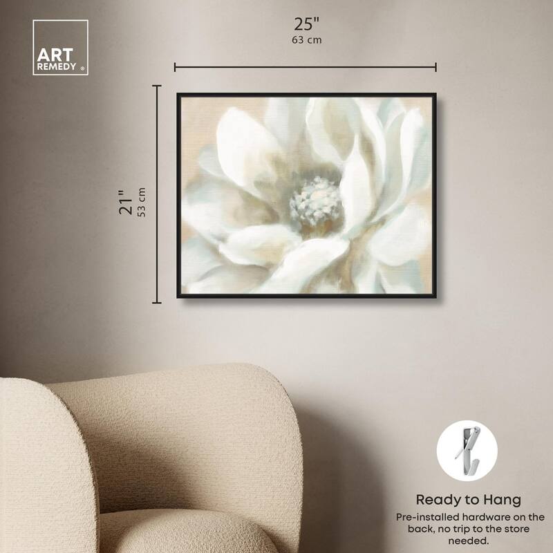 Silken Sepal I Canvas by Art Remedy