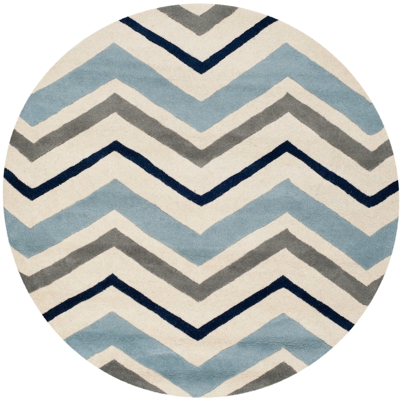 SAFAVIEH Handmade Chatham Andrada Modern Wool Rug