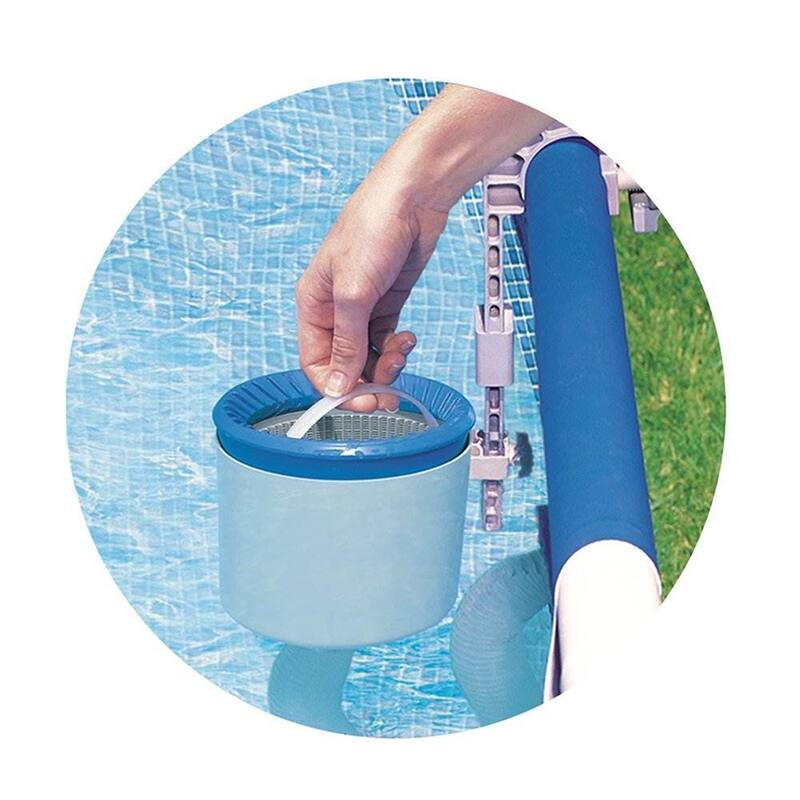 Intex Deluxe Wall Mounted Auto Skimmer with Hose and Adapter B Replacement Parts - 4.1