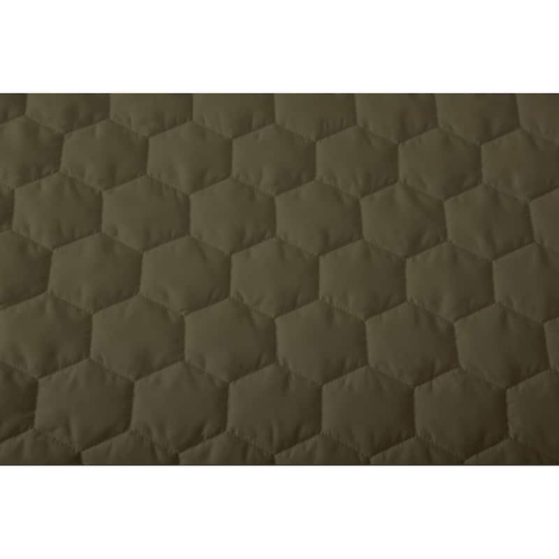 Better Style Home Microfiber Honeycomb Quilt Sets