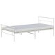 preview thumbnail 21 of 24, BK Furniture Seattle Metal Twin Bed White
