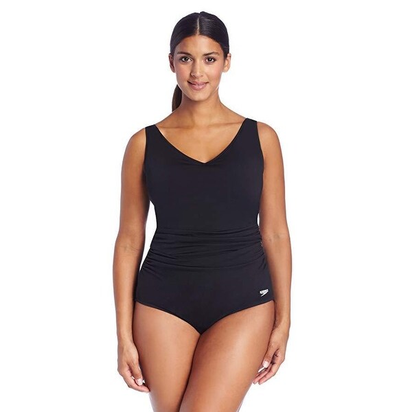 speedo plus size one piece