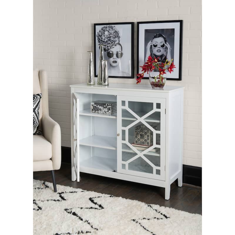Fetti White Large Cabinet