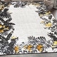 preview thumbnail 8 of 30, Contemporary Floral Border Indoor/Outdoor Area Rug