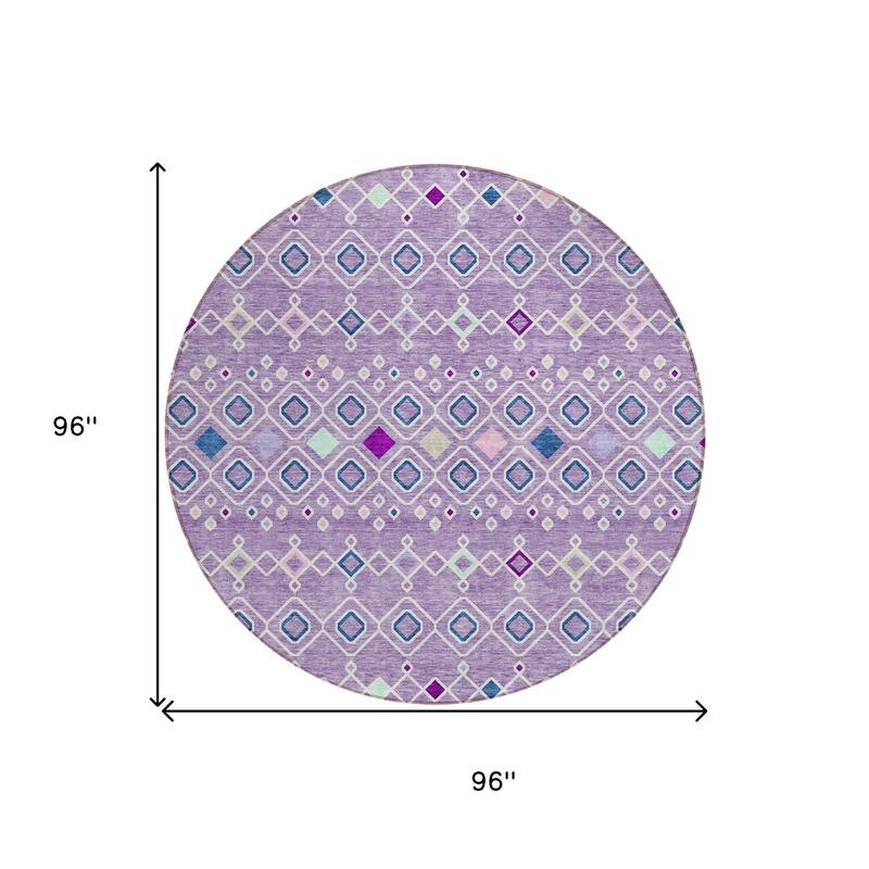 HomeRoots Geometric Modern Rectangle Outdoor Rug