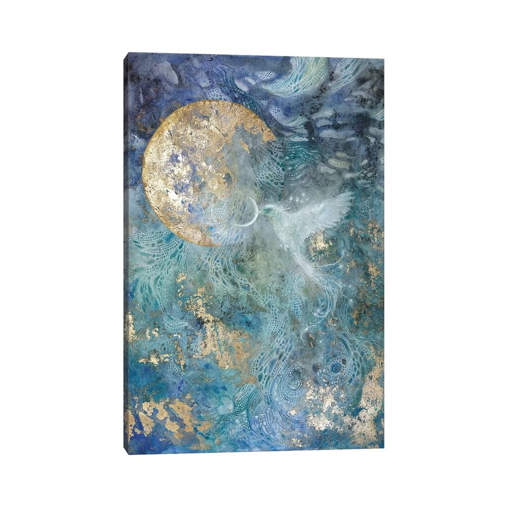 iCanvas "Slivers Of The Moon I" by Stephanie Law Canvas Print