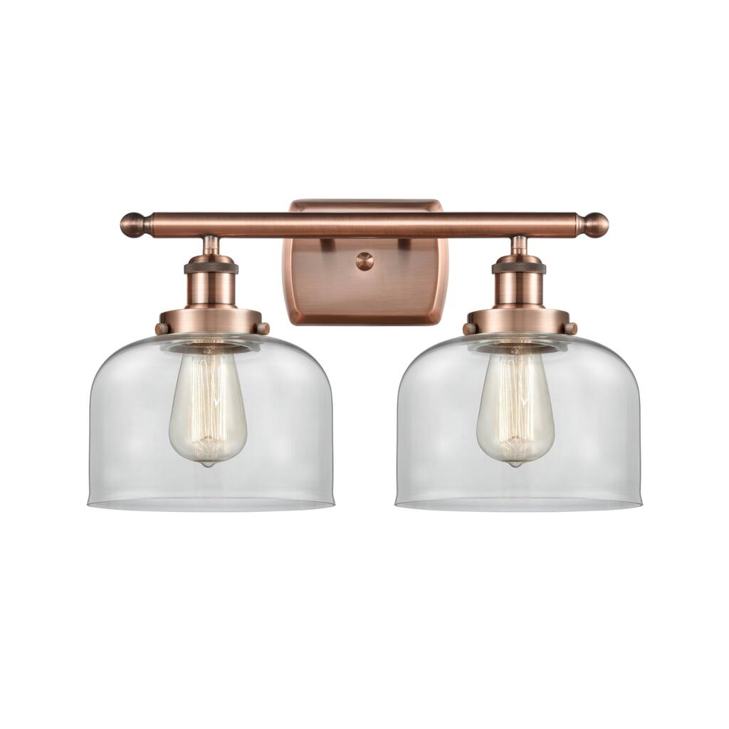 Innovations Lighting 916-2W-13-18 Bell Vanity Bell 2 Light 18" Wide