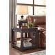 preview thumbnail 1 of 4, Rogness Casual Rustic Brown End Table