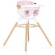 preview thumbnail 1 of 20, Evolur Ann Beechwood 4-in-1 Highchair Pink